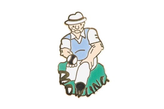 Picture of Comic Gent Lapel Badge